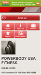 Mobile Screenshot of powerbodyusa.net