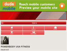 Tablet Screenshot of powerbodyusa.net